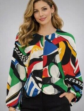 Vtg. New York & Company Blouse